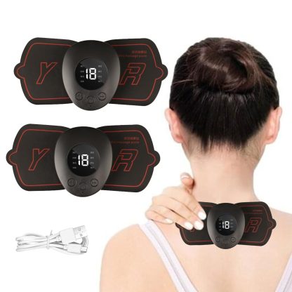 Mini Portable EMS Neck Massager